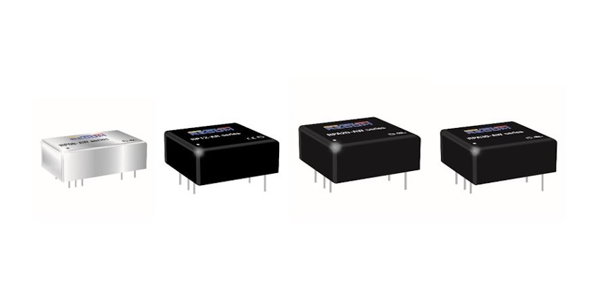 Fig 7. RECOM’s RP08, RP12, RPA20 and RPA30 PCB mount railway grade DC-DC converters-850x425